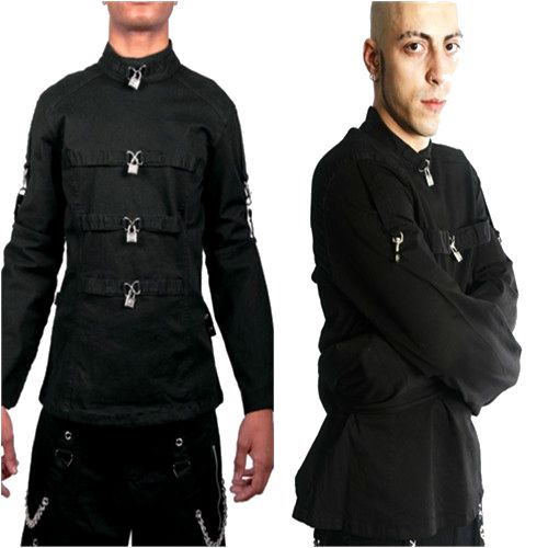 TRIPP BARRY STRAIGHT PSYCHO FREAK GOTHIC COAT PUNK BAND STEAMPUNK JACKET IS7273 eBay